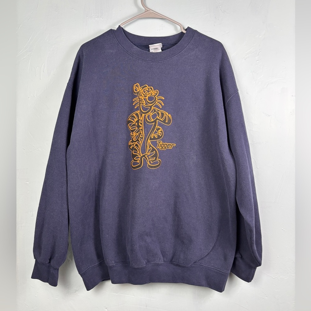 Vintage Disney Tigger Navy Sweatshirt